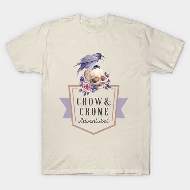 Crow & Crone Adventures T-Shirt by Belle Book and Candle